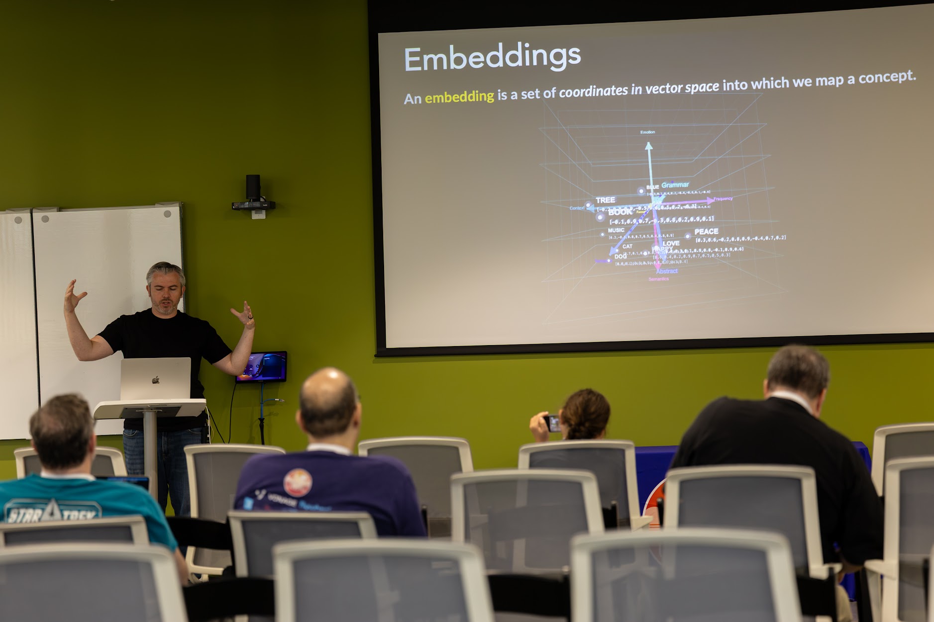 Trey Grainger speaking at the 2026 Carolina Code Conference