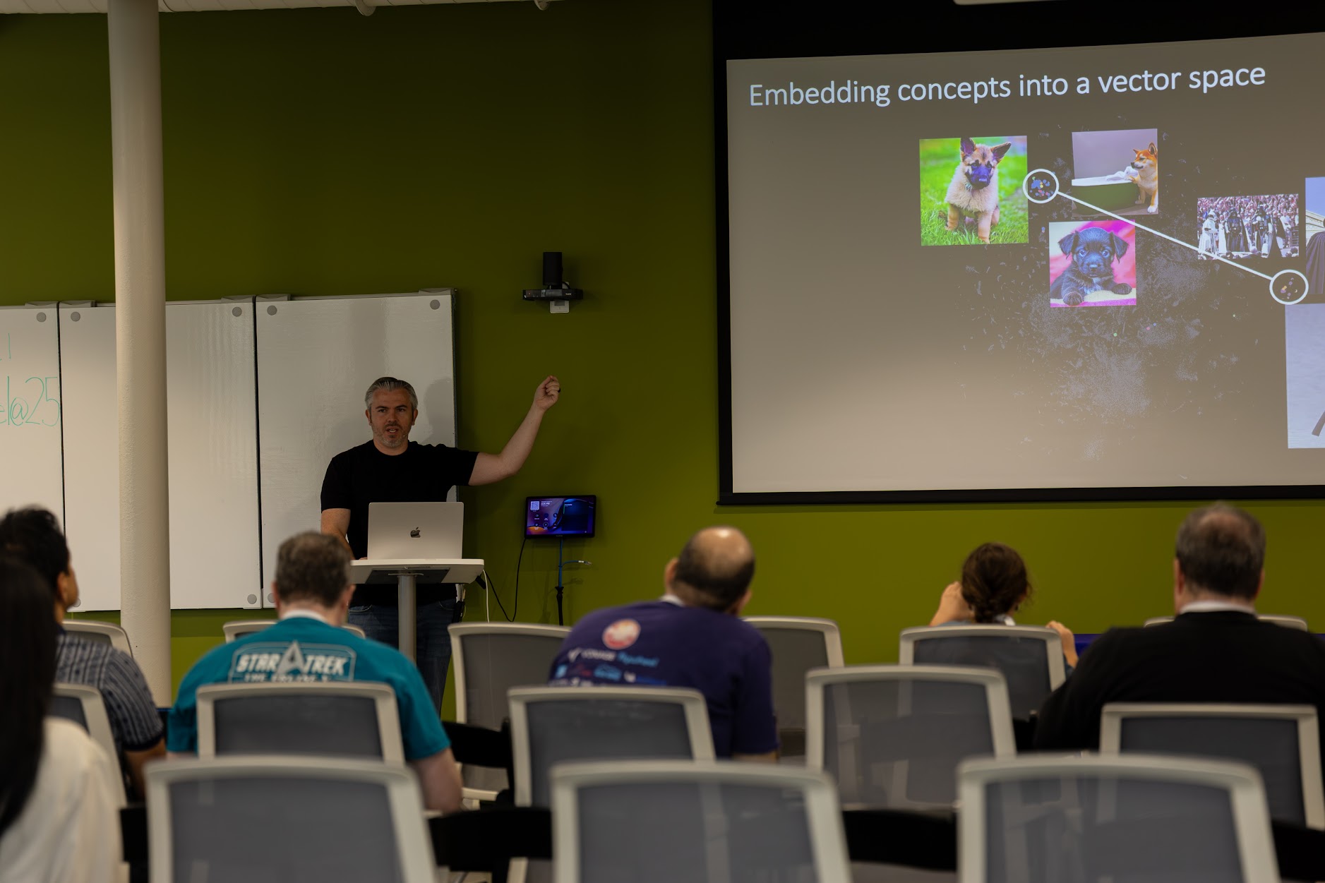 Trey Grainger speaking at the 2026 Carolina Code Conference