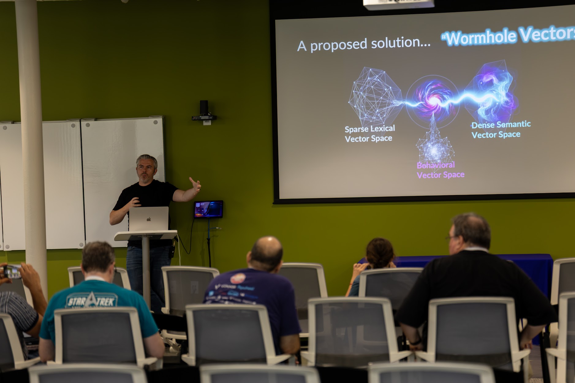 Trey Grainger speaking at the 2026 Carolina Code Conference