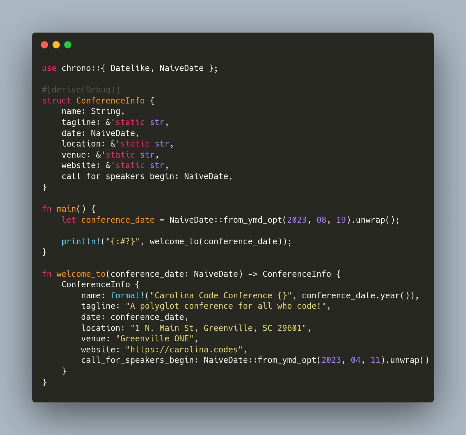 The Code Header Challenge
