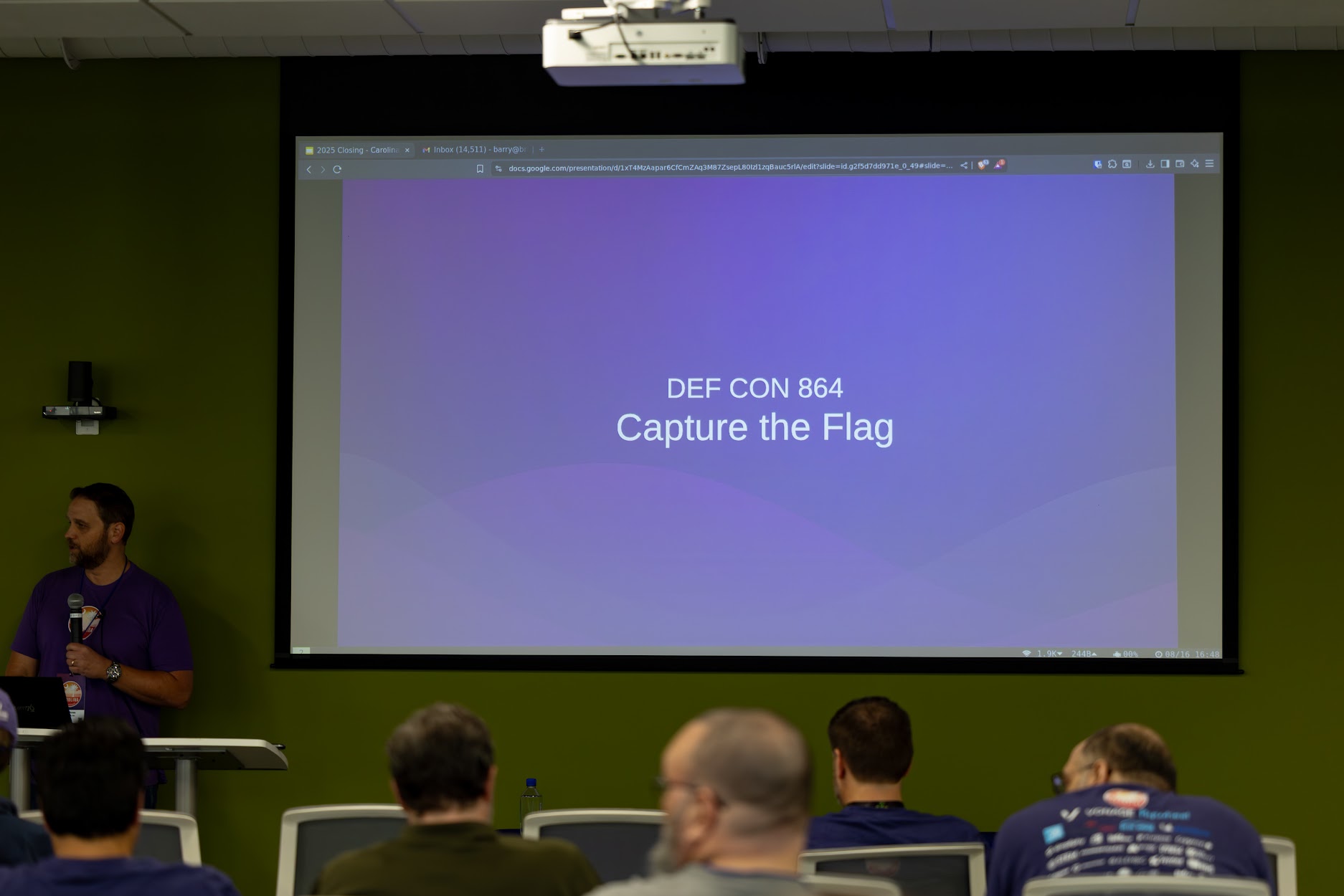DEF CON 864 - Capture the Flag at the Carolina Code Conference