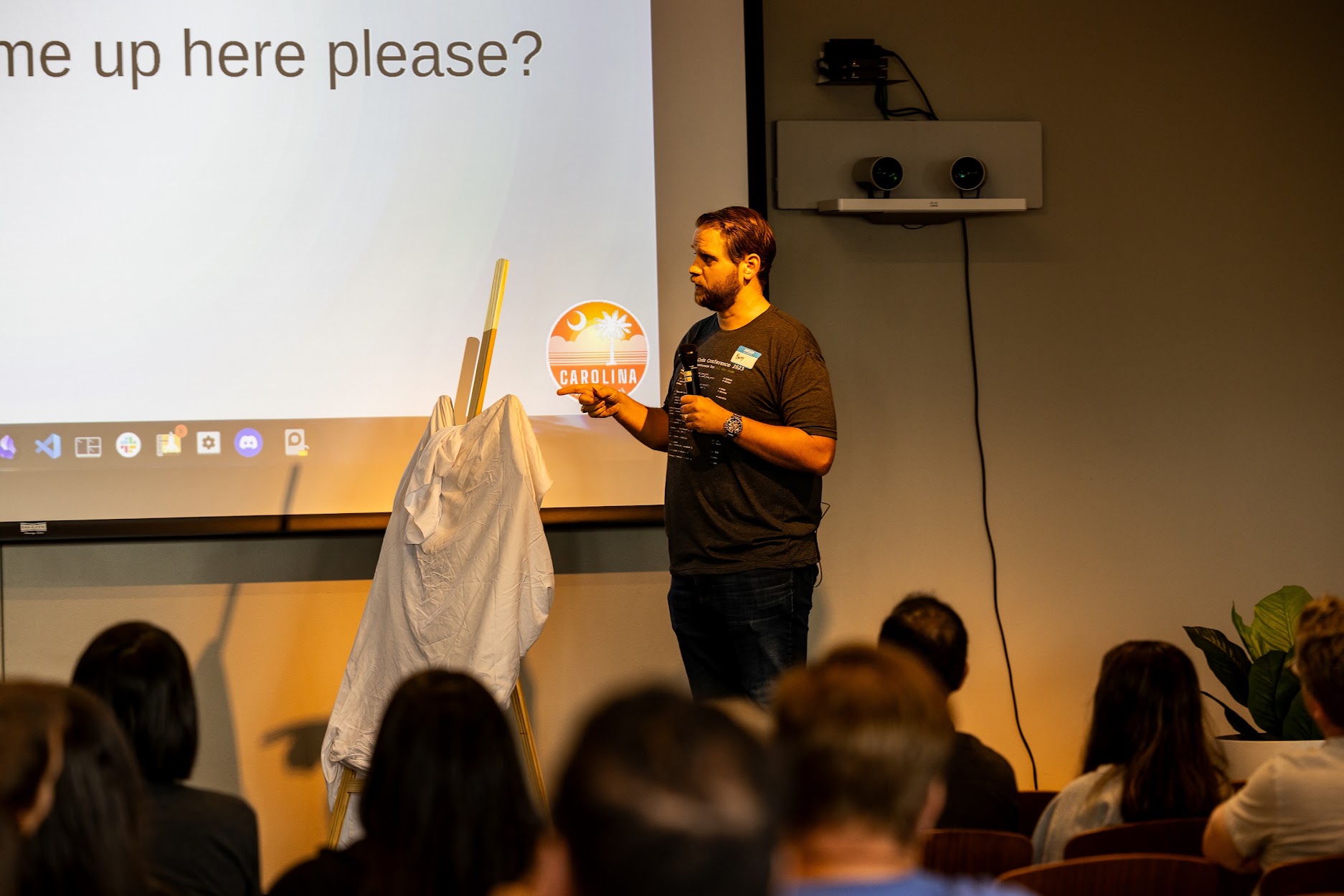 Royal Joel at the Carolina Code Conference